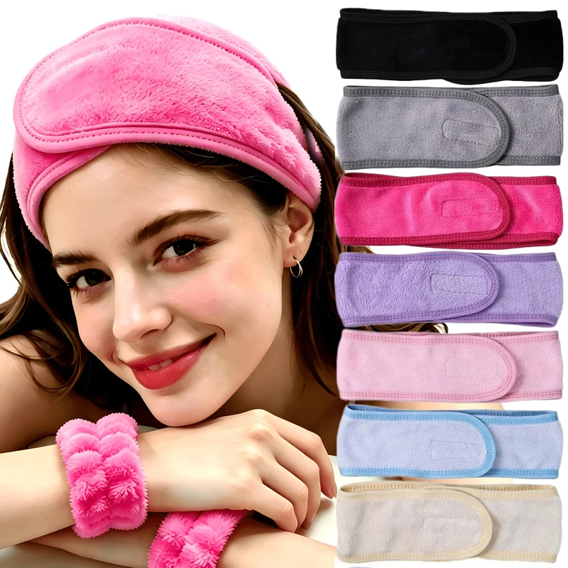 10個入り、タオル素材のヘアアクセサリー。女の子向けのヘアバ - Home Textiles Face Towel のレビューと価格