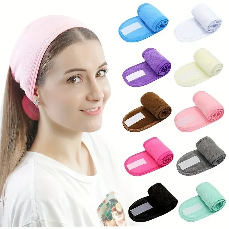 10個入り、タオル素材のヘアアクセサリー。女の子向けのヘアバ - Home Textiles Face Towel のレビューと価格