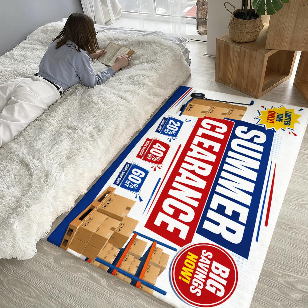 夏のクリアランスセール フロアマット 柔らかく厚みのある吸水 - Home Textiles Sale のレビューと価格